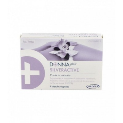 DONNA PLUS SILVERACTIVE 7 CAPSULAS VAGINALES