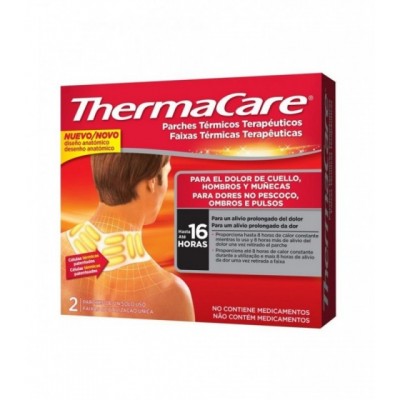 THERMACARE CUELLO HOMBRO 2 PARCHES TERMICOS
