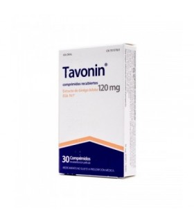 TAVONIN 120 mg 30 COMPRIMIDOS RECUBIERTOS