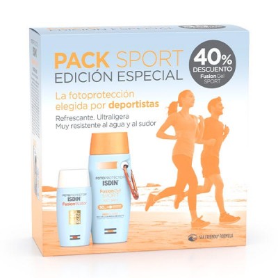 PACK SPORT ISDIN IP50 FUSION  GEL