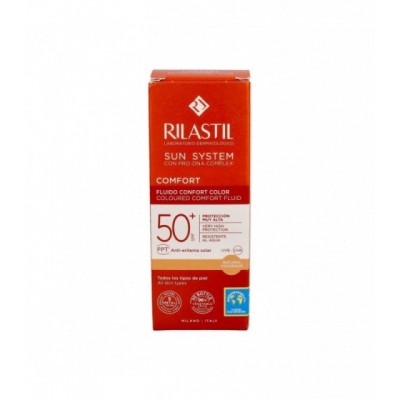 RILASTIL SUN SYSTEM 50 COMFORT COLOR 50 ML