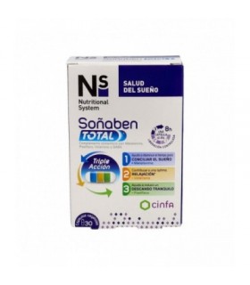 NS SOÑABEN TOTAL 30 CAPSULAS VEGETALES