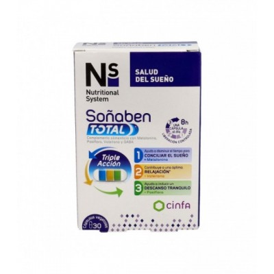 NS SOÑABEN TOTAL 30 CAPSULAS VEGETALES