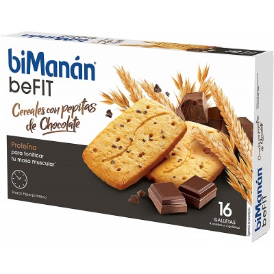 BIMANAN GALLETAS CEREALES CHOCOLATE BARRITAS