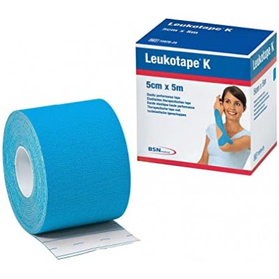 LEUKOTAPE K AZUL CLARO NEUROMUSCULAR 5 X 5 CM