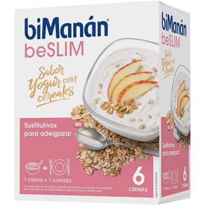 BIMANAN BATIDO CREMA YOGUR CEREALES 6U
