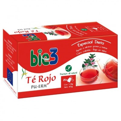 BIE3 TE ROJO 25 BOLSAS