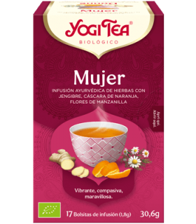 YOGI TEA MUJER 17 BOLSITAS.
