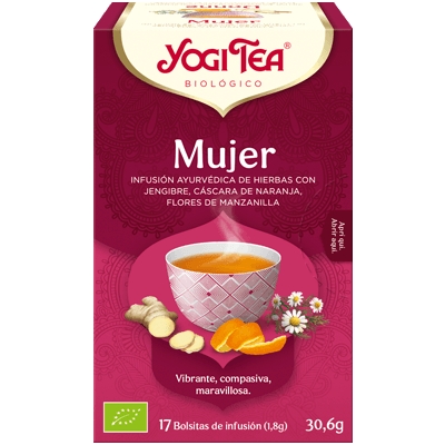 YOGI TEA MUJER 17 BOLSITAS.
