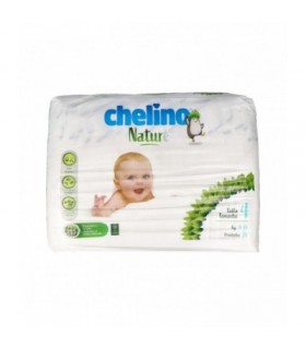 CHELINO PAÑAL NATURE T4 34 U