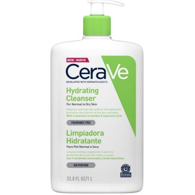 CERAVE LIMPIADORA HIDRATANTE 1000 ML