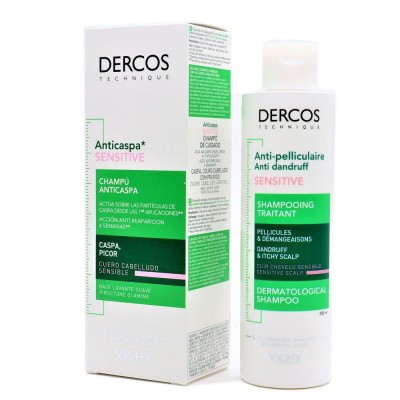 DERCOS CHAMPU CASPA SENSITIVE 200ML