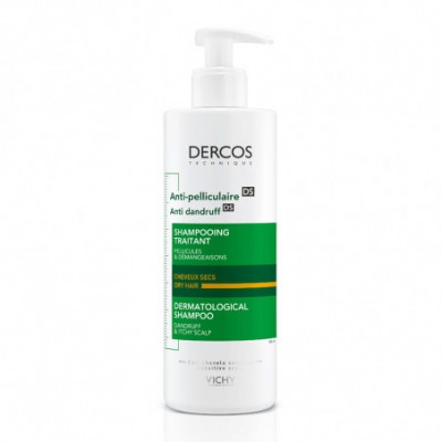 DERCOS CHAMPU CASPA SECA 400ML