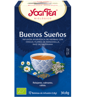 YOGI TEA BUENOS SUEÑOS 17 BOLSITAS