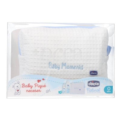 CHICCO BABY PIQUE NECESER AZUL