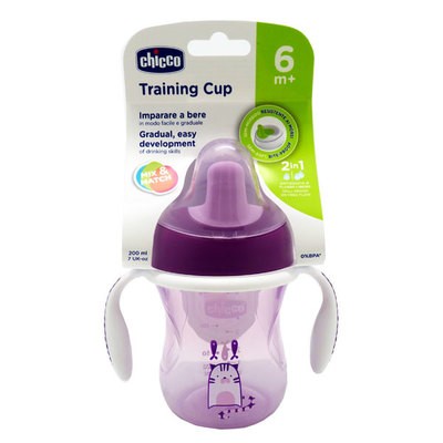 CHICCO VASO ENTRENAMIENTO NIÑA 6+M