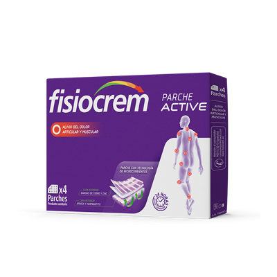 FISIOCREM PARCHE ACTIVE 4 U