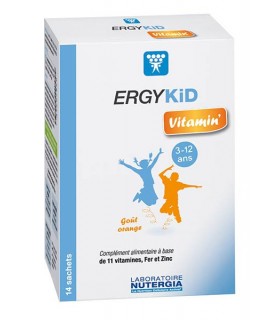 ERGYKID VITAMINAS 14 SOBRES NUTERGIA