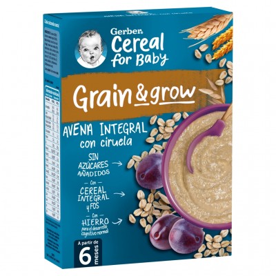 GERBER AVENA CIRUELA 250 G