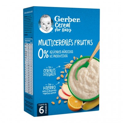 GERBER MULTICEREALES FRUTA 270 G