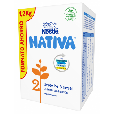 NATIVA 2 1200 G (2X600G) PACK AHORRO
