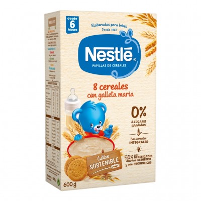 NESTLE 8 CEREALES GALLETA MARIA  475 G