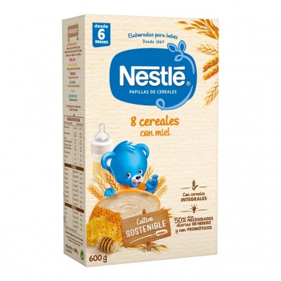 NESTLE 8 CEREALES MIEL 475 G