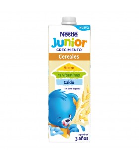 NESTLE JUNIOR CRECIMIENTO CEREALES 3 AÑOS 1L