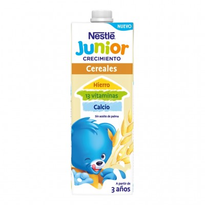 NESTLE JUNIOR CRECIMIENTO CEREALES 3 AÑOS 1L