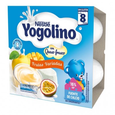 NESTLE YOGOLINO FRUTAS VARIADAS 4 X 100 G