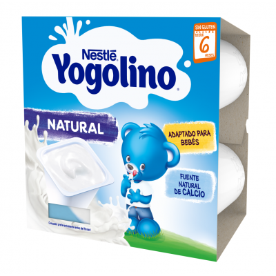 NESTLE YOGOLINO NATURAL 4X100 G