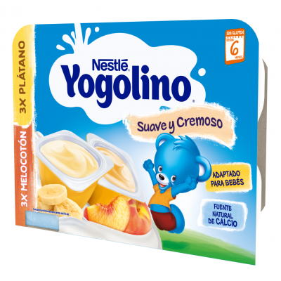 NESTLE IOGOLINO SUAVE 3 PLATANO+3 MELOCON 60 G