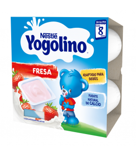 NESTLE YOGOLINO FRESA 4X100G.