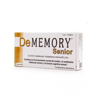 DE MEMORY SENIOR 60 CAPSULAS