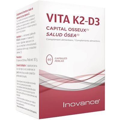 INOVANCE VITAMINA K2+D3 60 PERLAS YSONUT