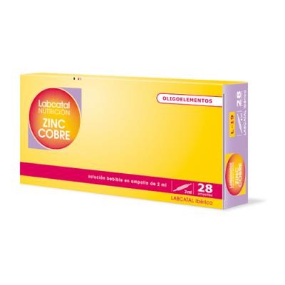 LABCATAL 19 ZINC-COBRE 28 AMPOLLAS