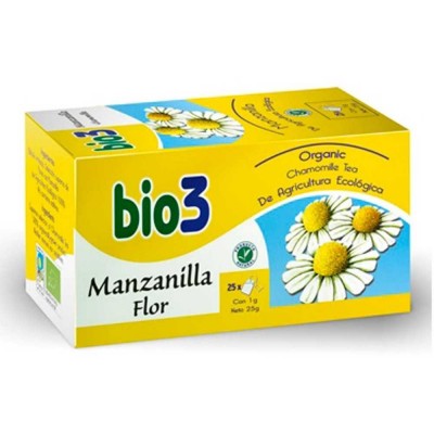 BIE3 MANZANILLA ECOLOGICA 25 FILTROS