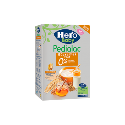 HERO 8 CEREALES MIEL 340 G
