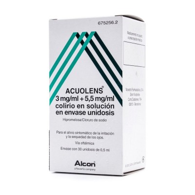 ACUOLENS 3 mg/ml + 5,5 mg/ml COLIRIO EN SOLUCION