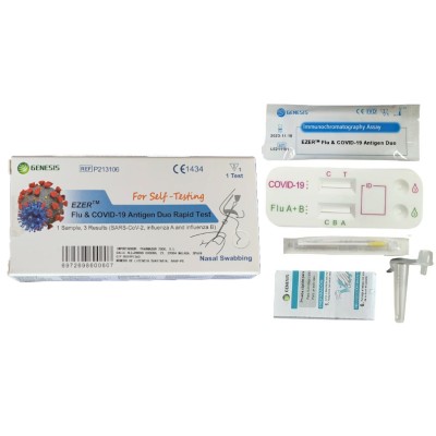 TEST GRIPE&COVID 1U NASAL ANTIGENOS
