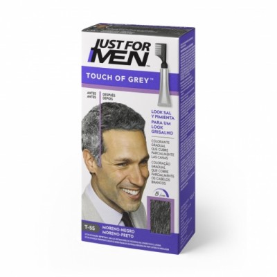 TOUCH OF GREY MORENO-NEGRO JUST FOR MEN 40 G