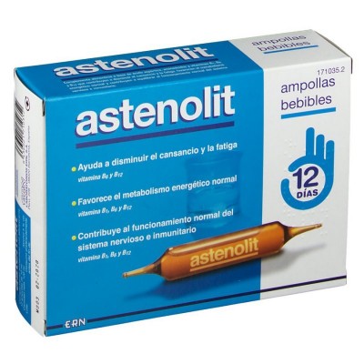 ASTENOLIT AMPOLLAS BEBIBLES 12 AMP