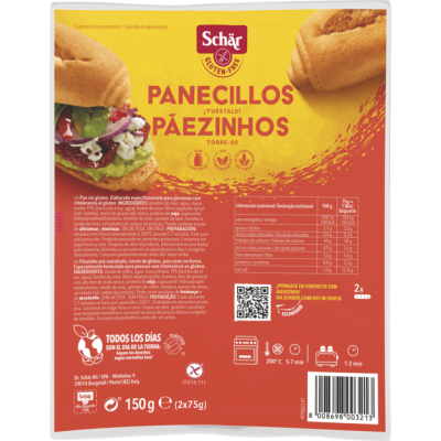 SCHAR MINI PANECILLOS 150 GR