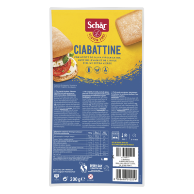 SCHAR CIABATTINE RUSTICHE 200 GR
