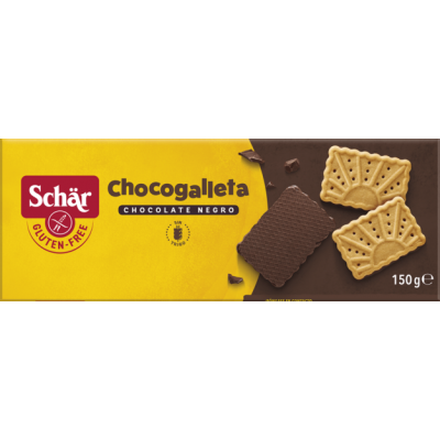 SCHAR CHOCOGALLETA 150 GRS CHOCO NEGRO.