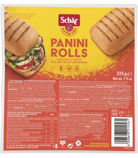 SCHAR PANINI ROLLS 3X75G