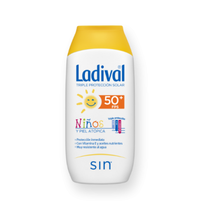 LADIVAL LECHE IP 50 NIÑOS Y ATOPIA 200 ML