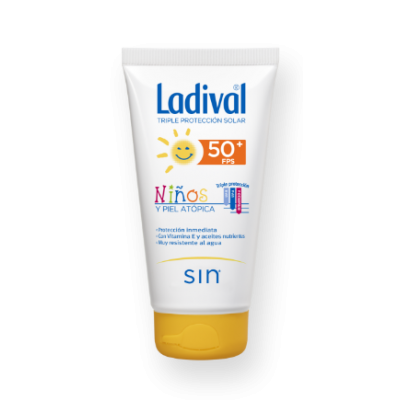 LADIVAL LECHE IP 50 NIÑO ATOPICO 50 ML