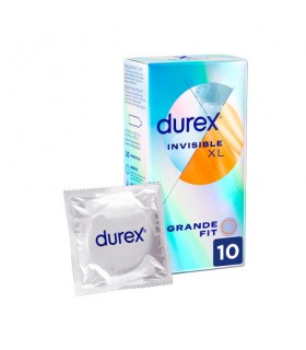 DUREX INVISIBLE XL 10 UNIDADES