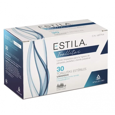 ESTILA TOALLITAS ESTERILES 30 U